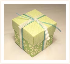 Green Vintage Favour