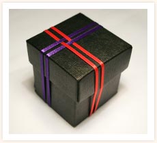 Black Box with Ribbon