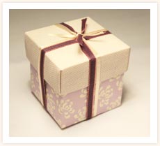Lilac Vintage Favour